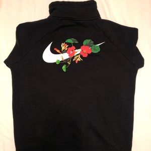 Nike Pullover Jacket with Flowers